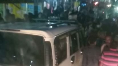 Bihar: Anti-liquor team raided in Madhepura attacked, vehicle also damaged