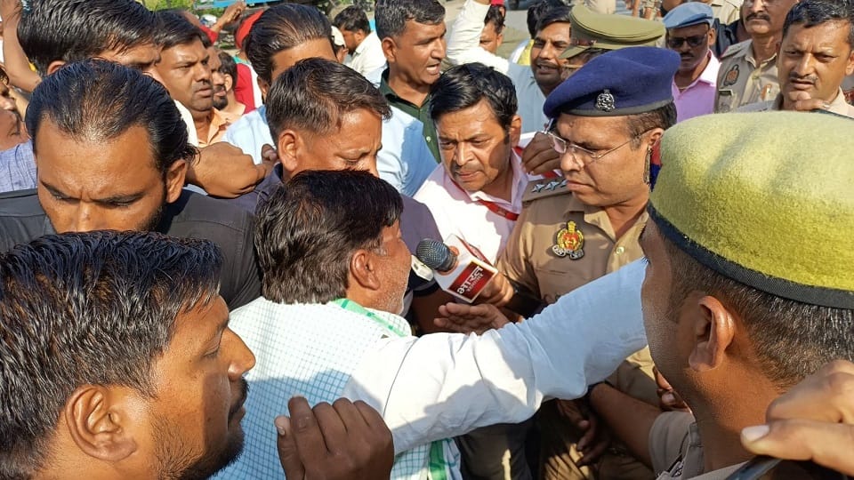 Case filed against former SP MLA Rajkumar Yadav accused of murderous attack on district panchayat member