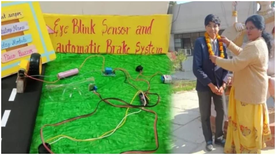 INNOVATION Pilani student prepared unique glasses will alert the driver if he blinks while driving