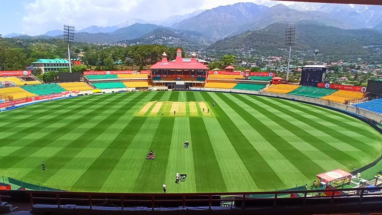 Ranji cricket matches in Himachal cricket Stadium Dharamshala