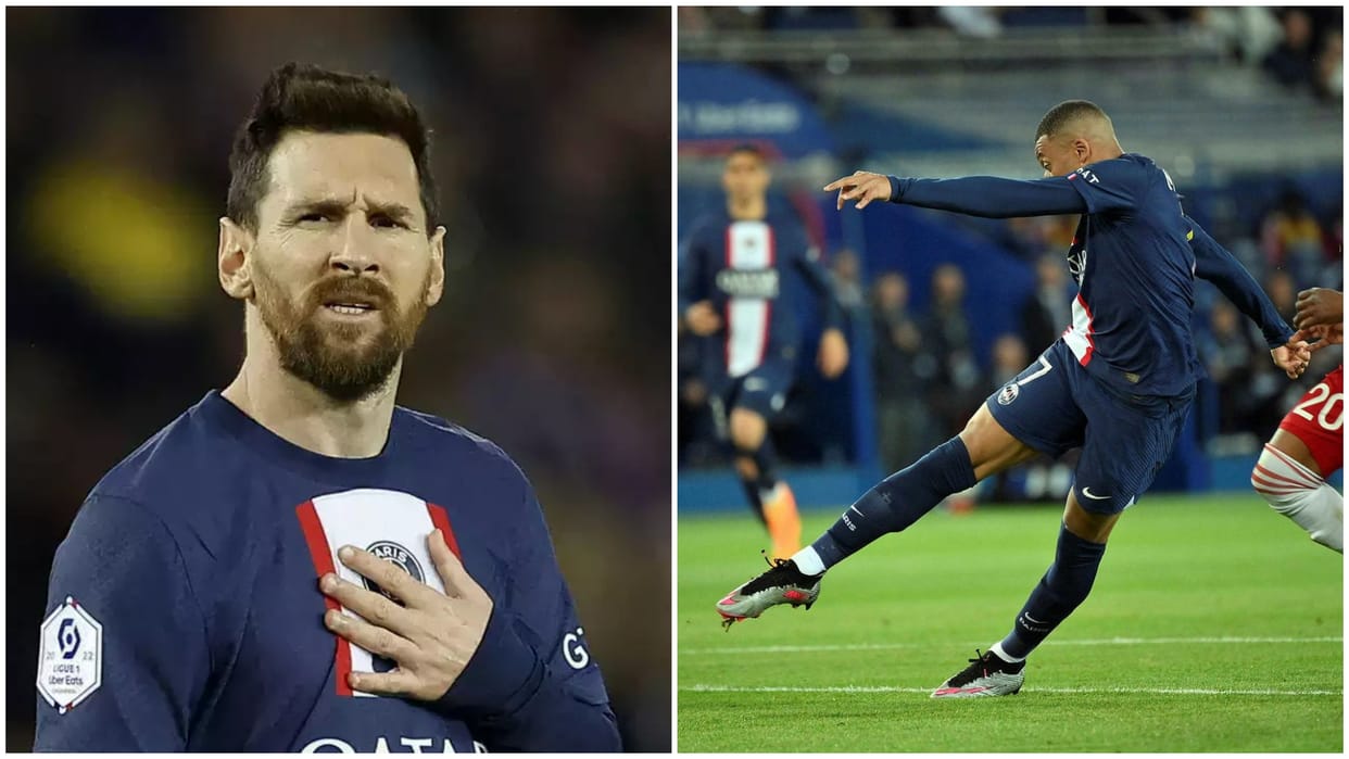 Lionel Messi booed by psg fans after the ban paris saint germain won with kylian mbappe two goals