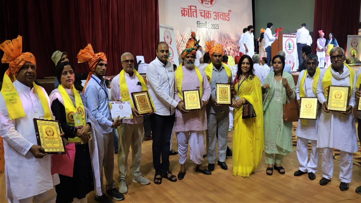 Martyr's family honored with Kranti Chakra