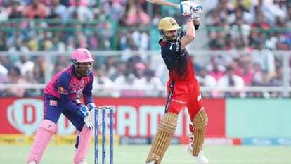 RR vs RCB Highlights Rajasthan Royals vs Royal Challengers Bangalore Match ipl playoff scenarios in Hindi