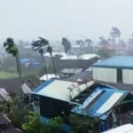 चक्रवात मोचा (सांकेतिक तस्वीर)।