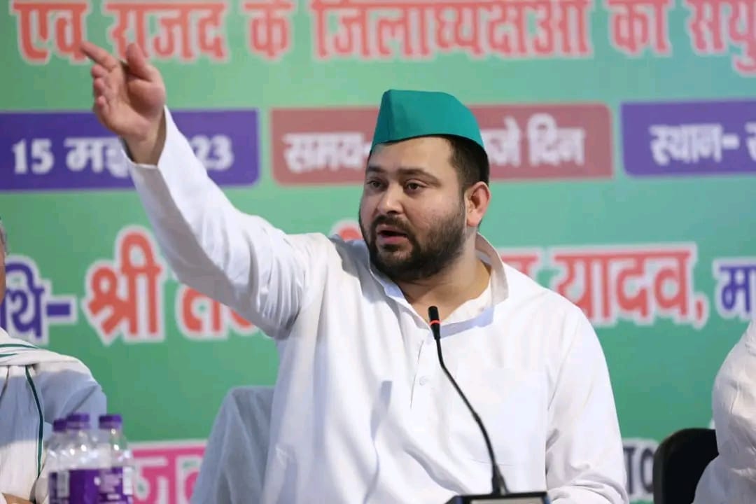 Bihar: Tejashwi Yadav taunted BJP, said- Hanuman ji is angry with BJP