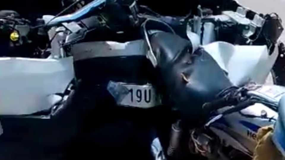Four people died in a road accident in Barnala