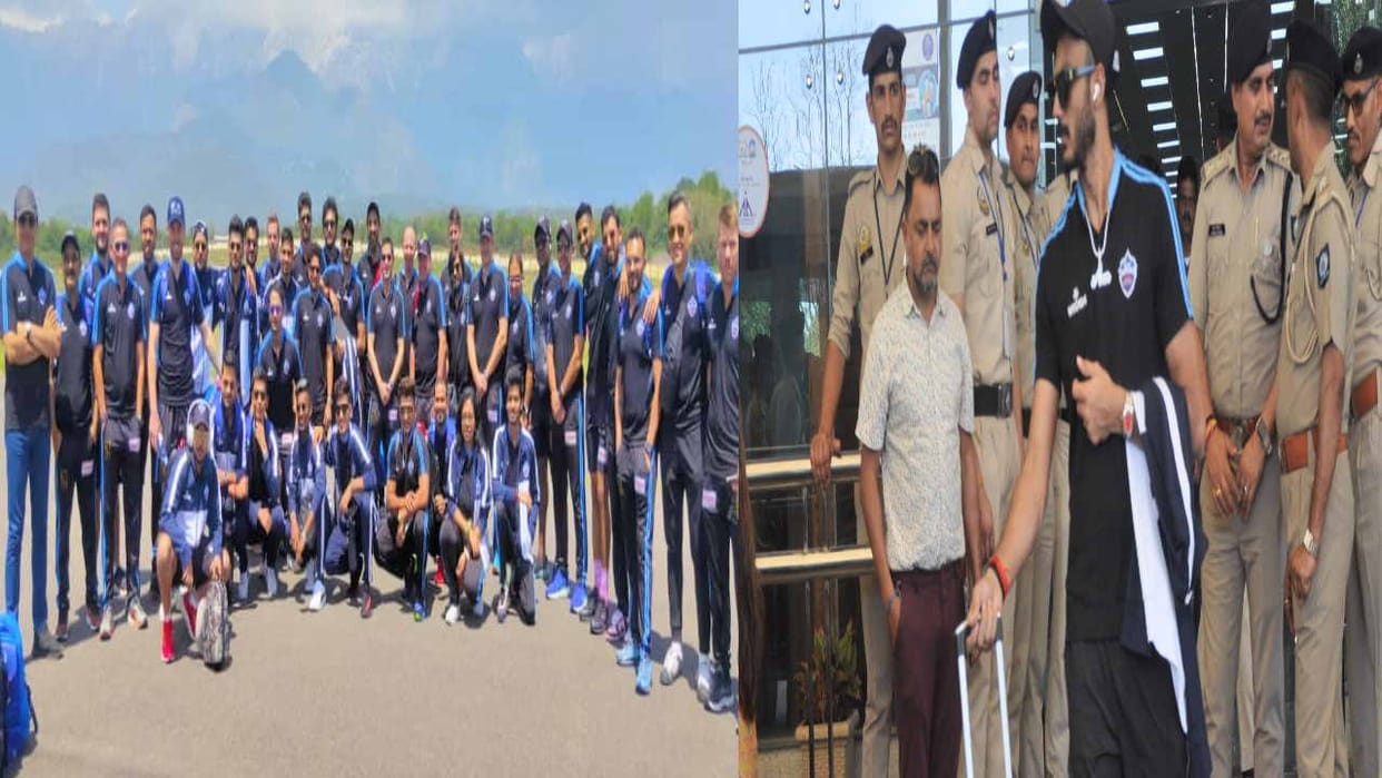 Delhi Capitals team reached Dharamshala, will play match against Punjab Kings at HPCA Stadium