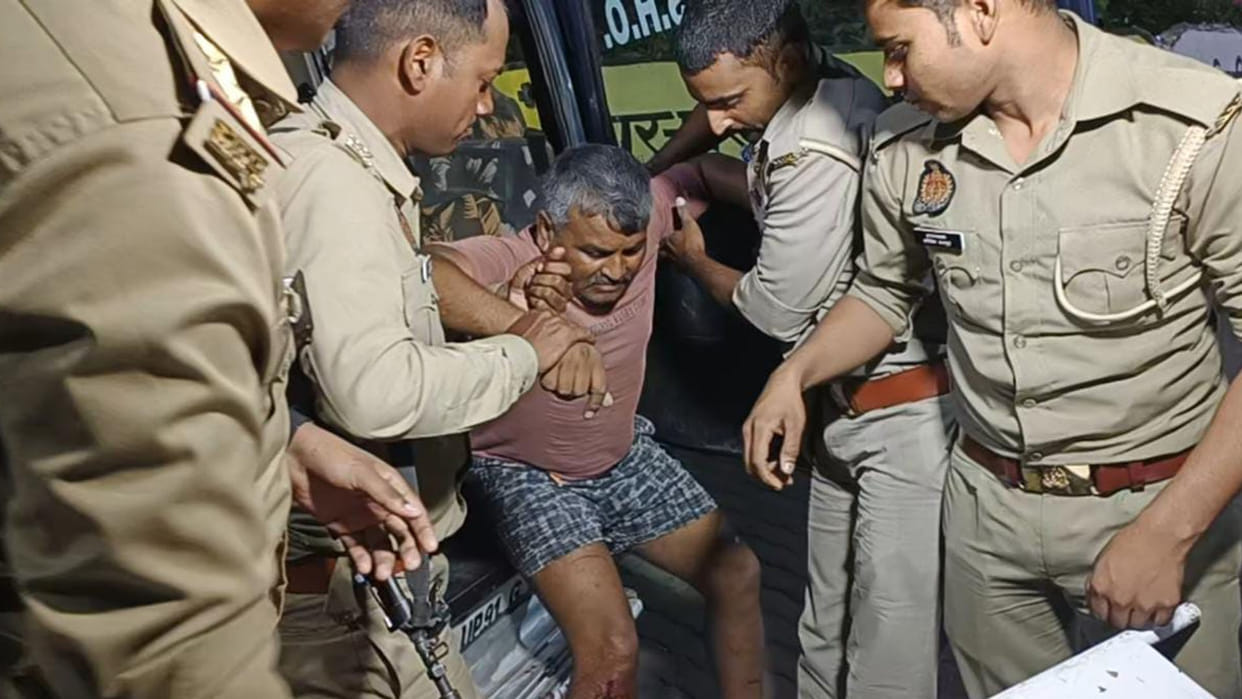 Hamirpur: Shambhu Kushwaha arrested for firing on  inspector