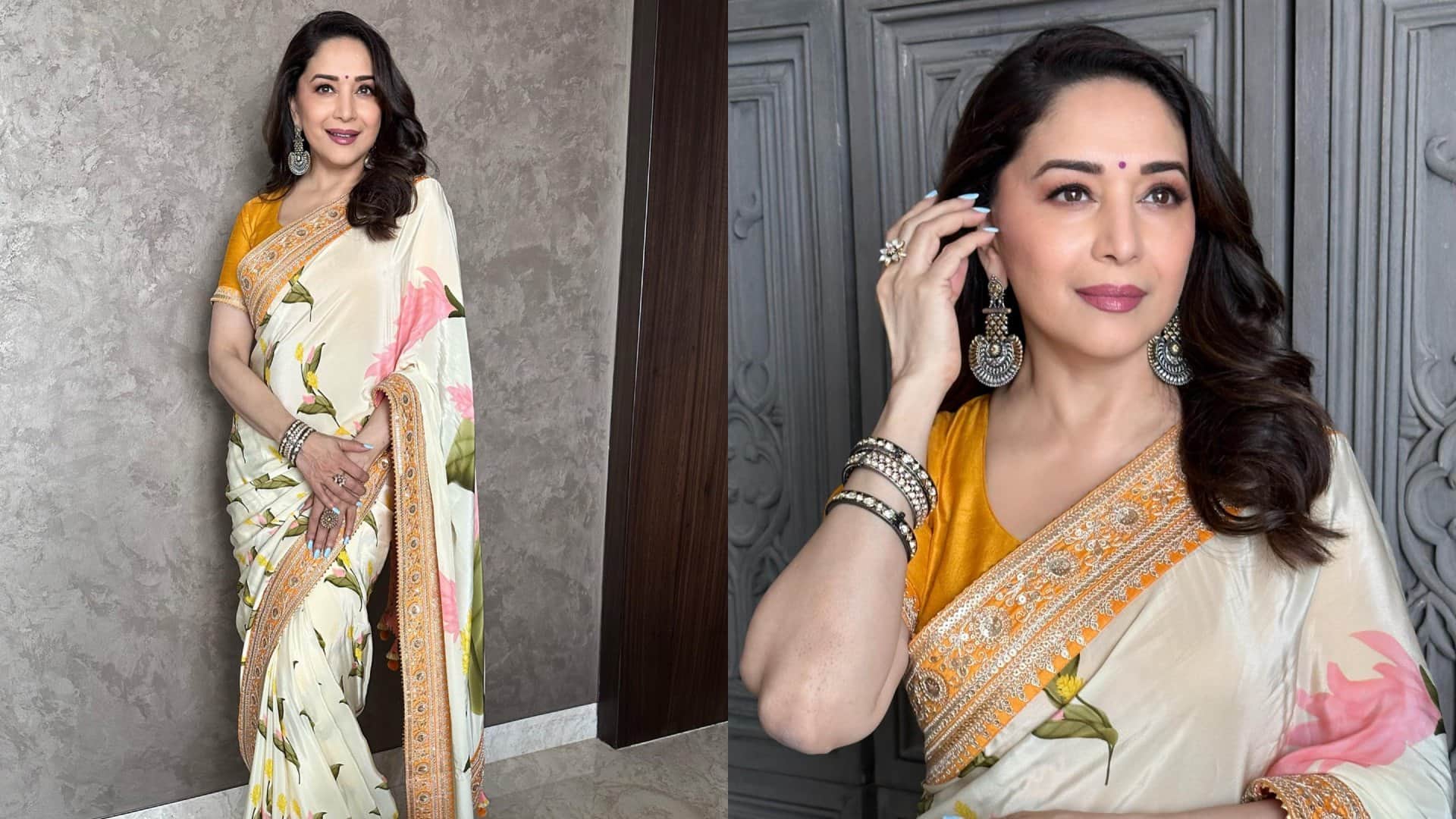 Madhuri Dixit Birthday best look of madhuri dixit for women see photos
