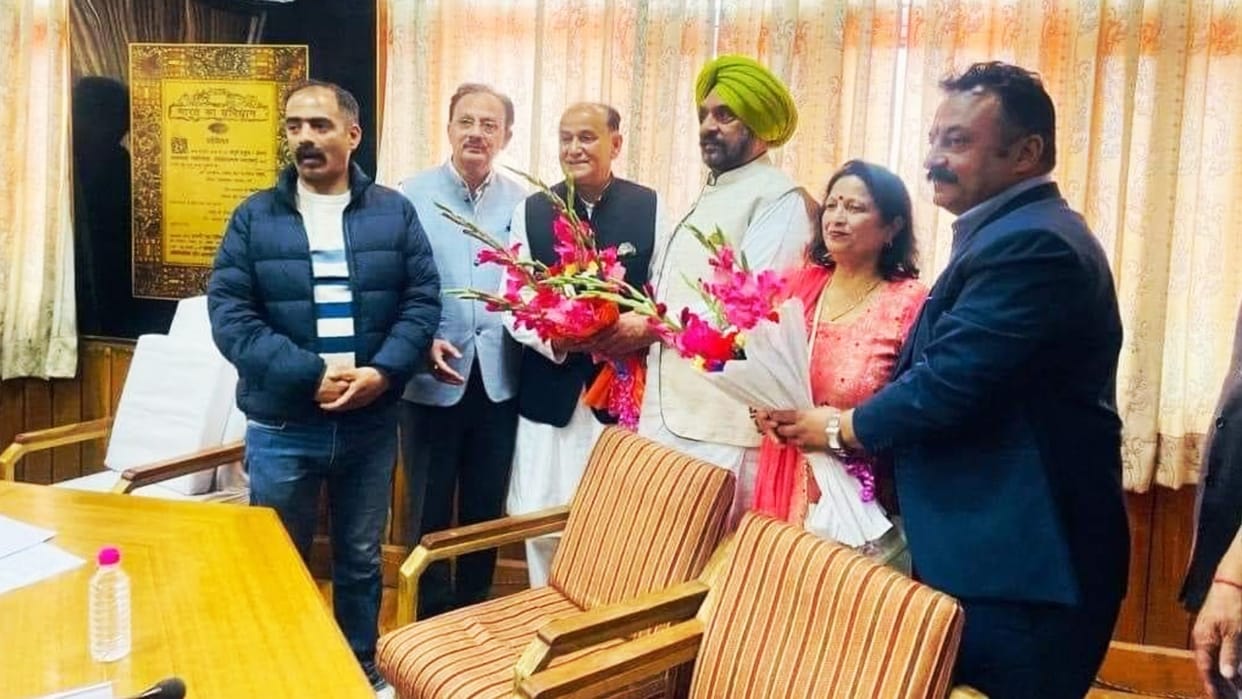 nagar nigam shimla mayor deputy mayor councillors oath ceremony