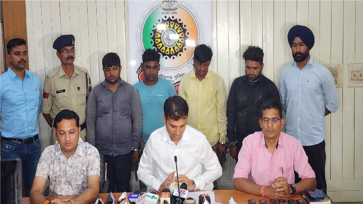 Police arrested on four chain snatching thief in Raipur