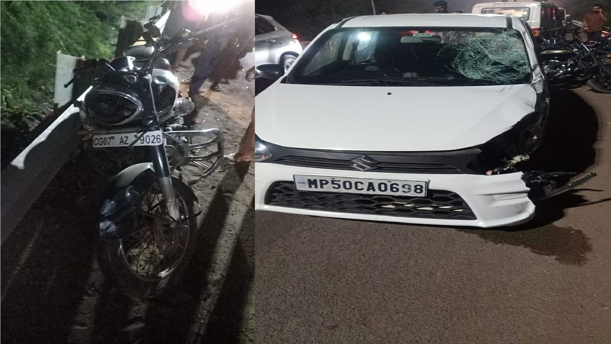 Two young man Died at road accident in anjora Durg-bhilai