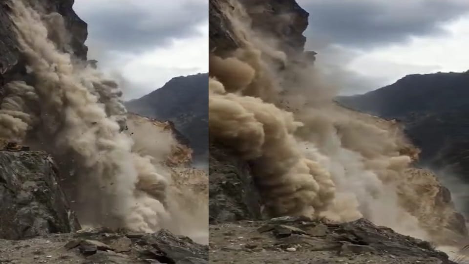 Uttarakhand Landslide News: Mountain break in Garbadhar on Tawaghat Lipulekh highway people Panic