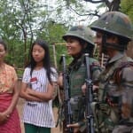 असम राइफल्स की महिला कर्मी