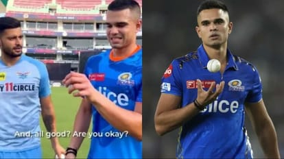IPL 2023 VIDEO: अर्जुन तेंदुलकर को कुत्ते ने काटा? लखनऊ पहुंचकर साथियों के सामने छलका दर्द, जानें पूरा मामला IPL 2023 VIDEO: Arjun Tendulkar bitten by dog? Reached Lucknow, know the whole matter | LSG vs MI
