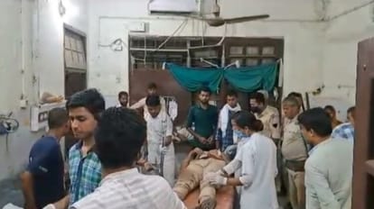 Magistrate's car accident in Darbhanga as driver fell asleep, officer and four policemen injured
