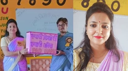 teacher rakhi gangwar made pad bank and free distribution to girls in Bareilly