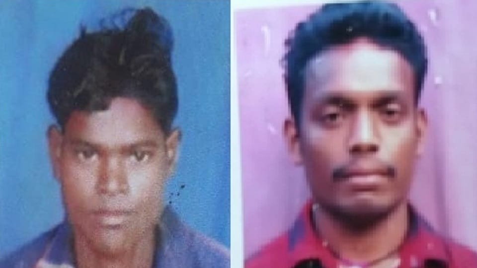 man was beaten to death with a stick in front of his mother