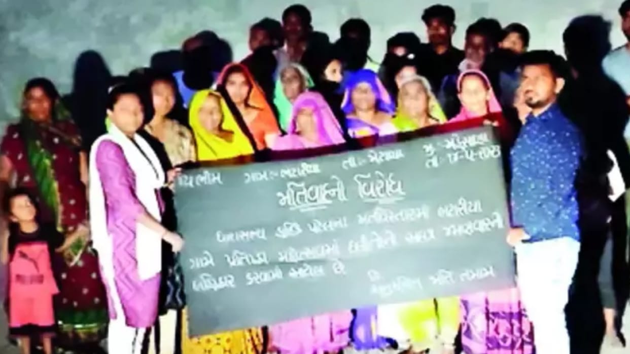 Gujarat Dalits claim caste bias at temple feast officials say trying to resolve issue