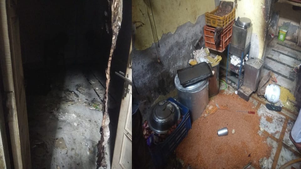 Explosion due to leaking cylinder in Kaithal, Five members of family got burnt in flames