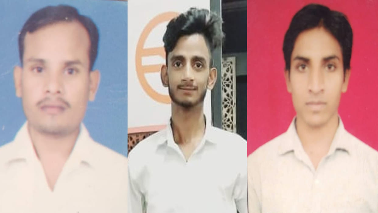 Hardoi: Three cousins died due to uncontrollable dumper collision