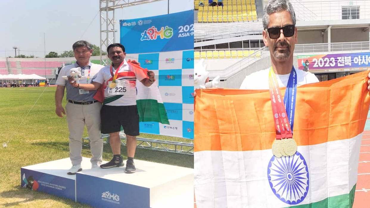 Neeraj Maheshwari of Paonta also won the Master Games, Kishan of Kullu won the third gold medal