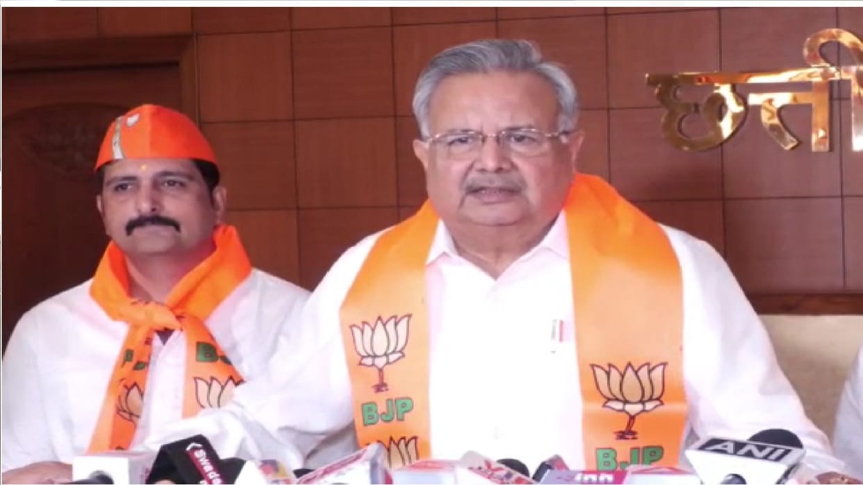 BJP state working committee meeting: Raman taunts on Chhattisgarh government on liquor scam