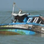 Chinese Boat Capsized