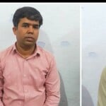 नगरपालिका आमेट के अधिकारी रिश्वत लेते गिरफ्तार।