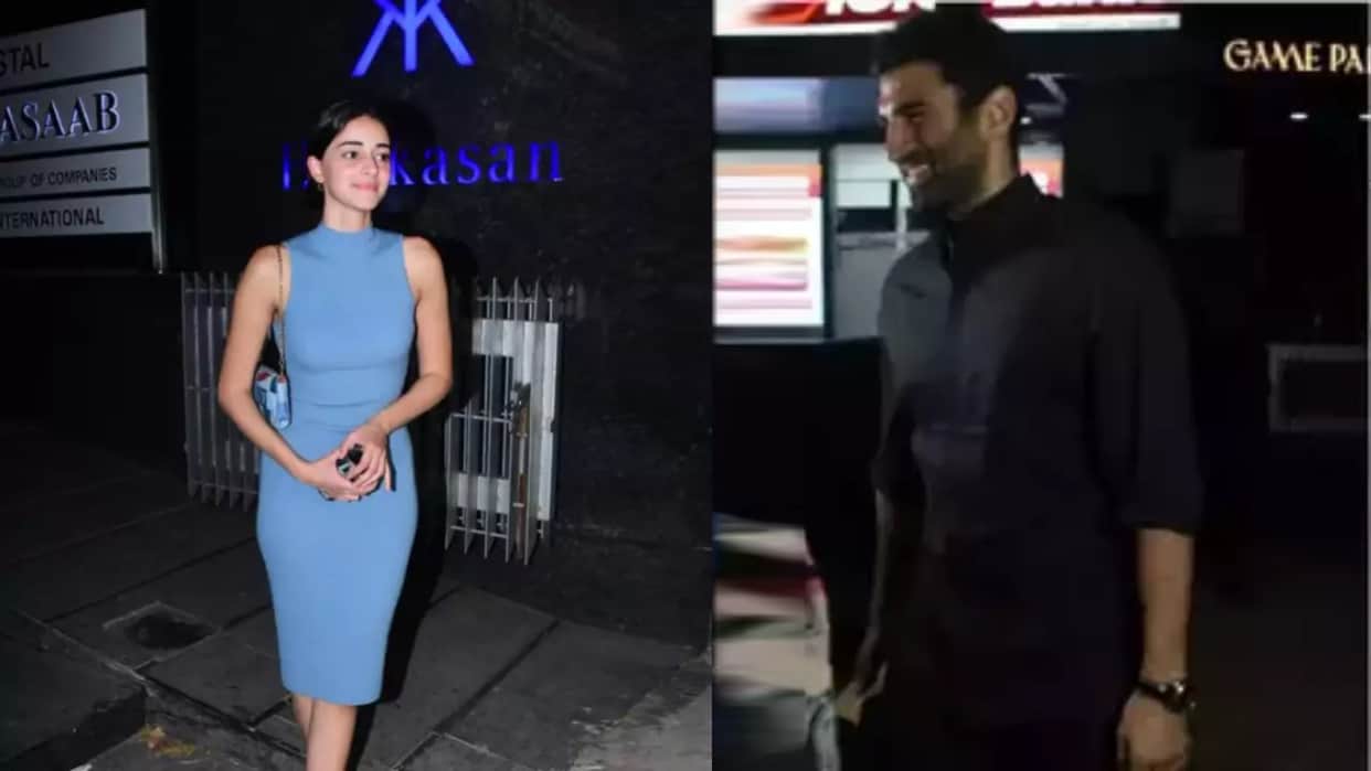 Aditya Roy Kapur and Ananya Panday spotted on a dinner date in mumbai amid affaire rumours photos goes viral