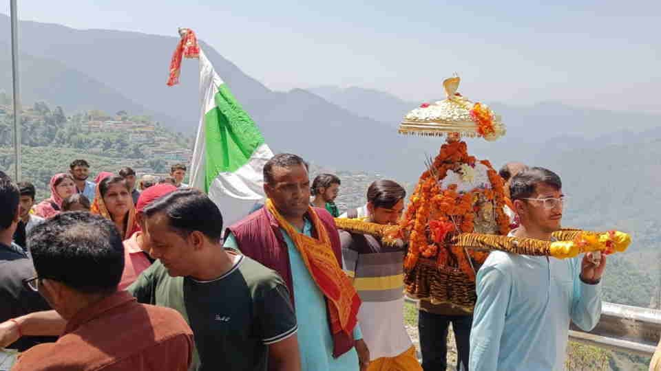 Chamoli News Fourth Kedar Rudranath doli left for its temple doors will open on May 20