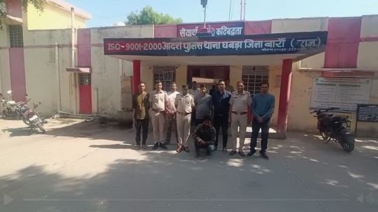 Baran Crime Youth arrested while carrying smack 18.15 grams of smack seized police engaged investigation