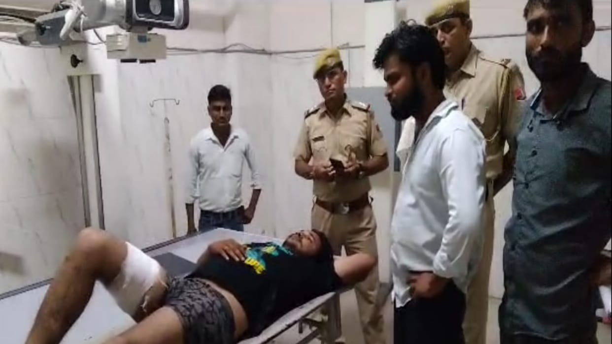 Bharatpur Crime Husband shot in front of wife in broad daylight in Bharatpur