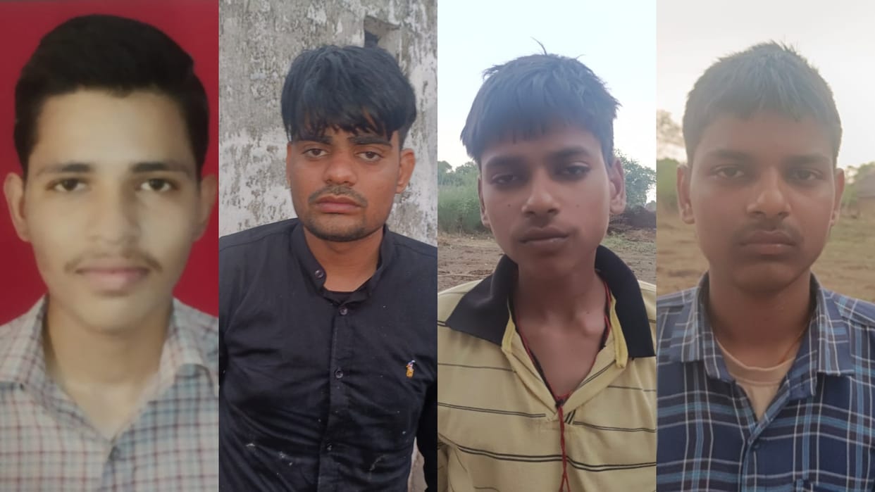 Dholpur News Two youths died due to lightning three people were scorched
