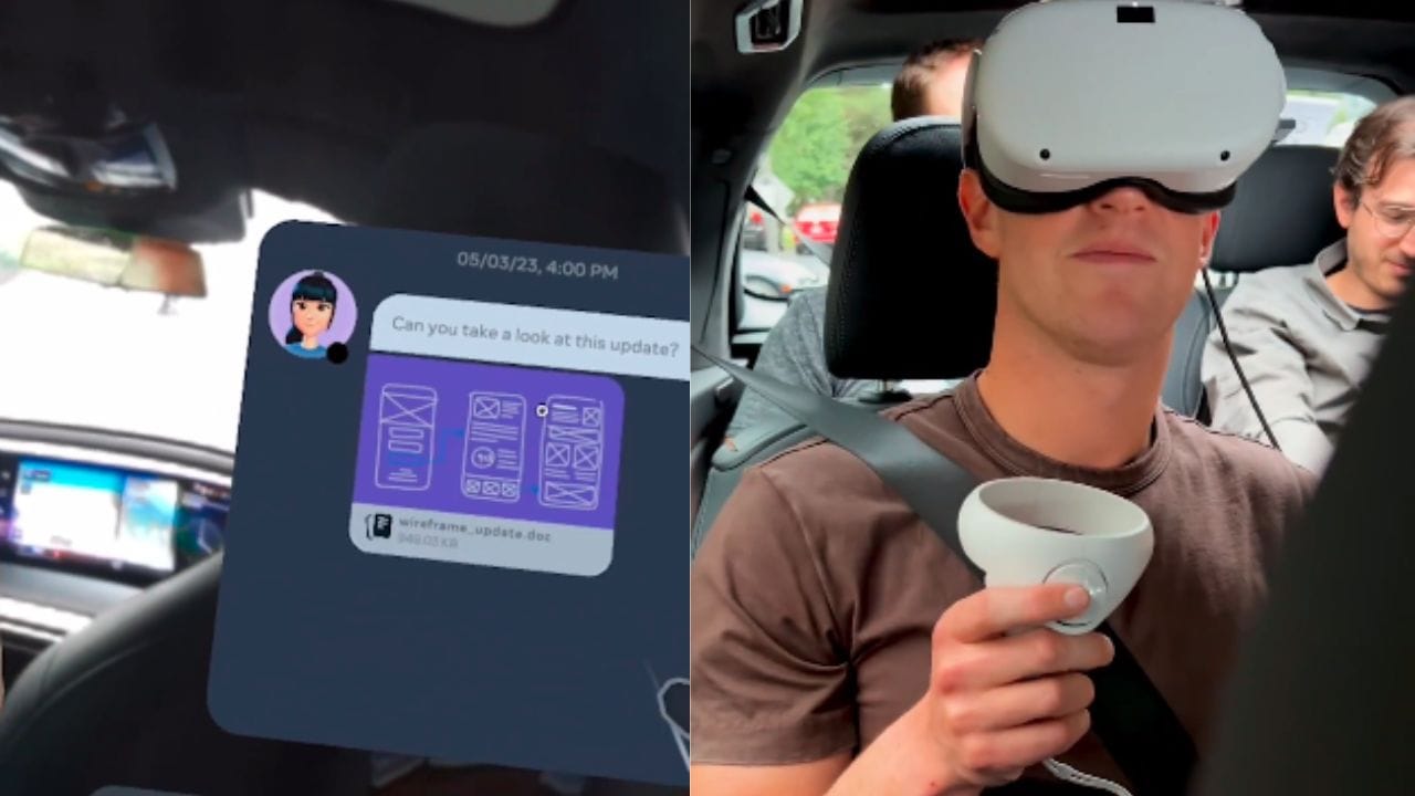 technology will change the experience of traveling in a car, mark zuckerberg and BMW are doing special work