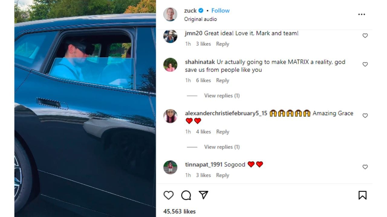 technology will change the experience of traveling in a car, mark zuckerberg and BMW are doing special work