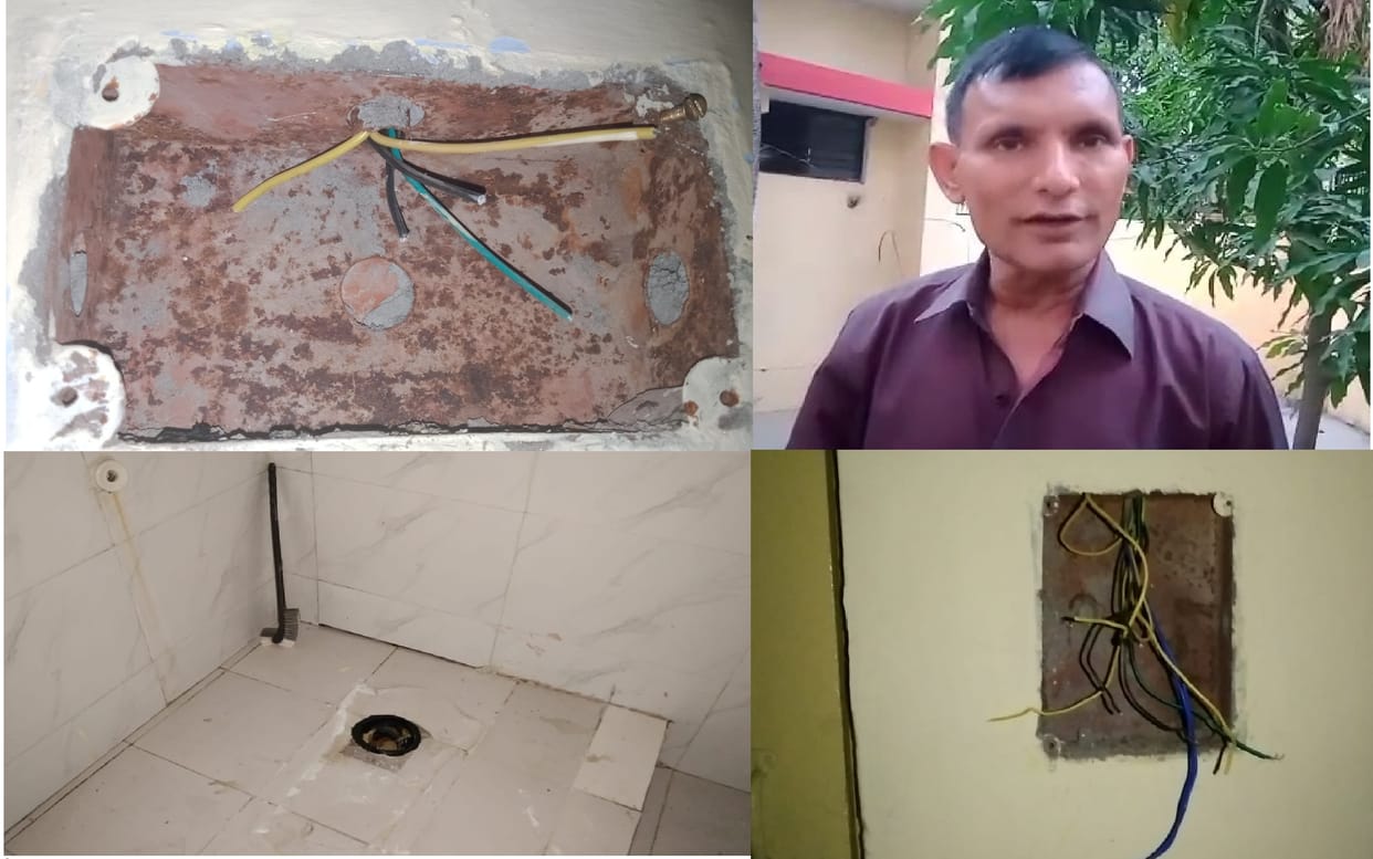Commode, doors and wiring uprooted from colonel's residence in Farrukhabad, theft complaint against SDM
