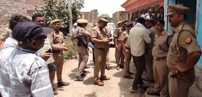 Fatehpur Saraf robbery, fearless novice crook captured in CCTV, police have formed five teams
