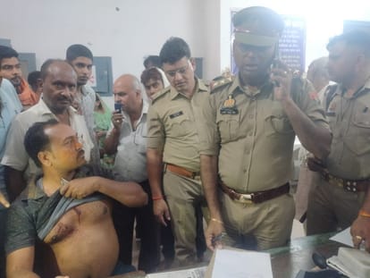 Fatehpur Saraf robbery, fearless novice crook captured in CCTV, police have formed five teams