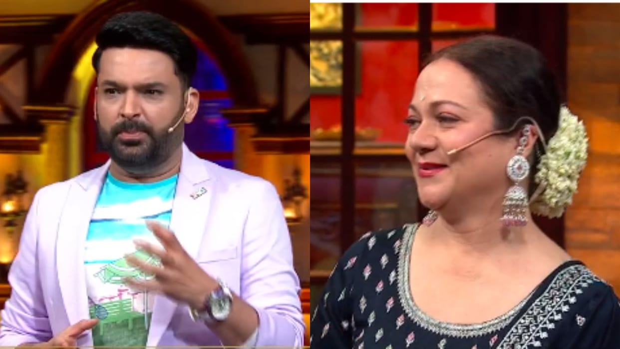 the kapil sharma show ram teri ganga maili actress mandakini sangeeta bijlani and varsha latest episode