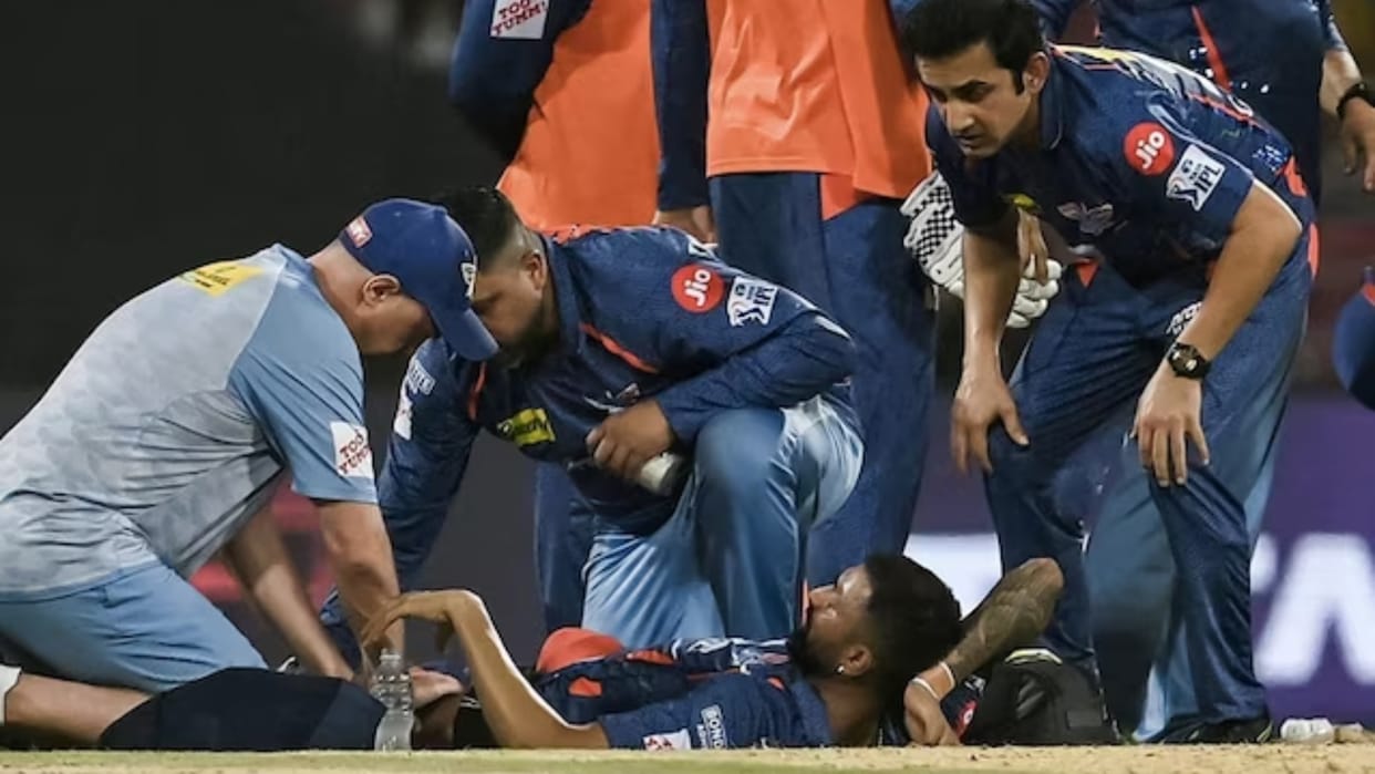 LSG vs MI ipl 2023 Krunal pandya Decision To Leave Field During Batting controversy Ashwin reaction