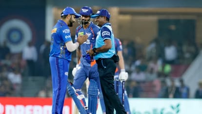 LSG vs MI ipl 2023 Krunal pandya Decision To Leave Field During Batting controversy Ashwin reaction