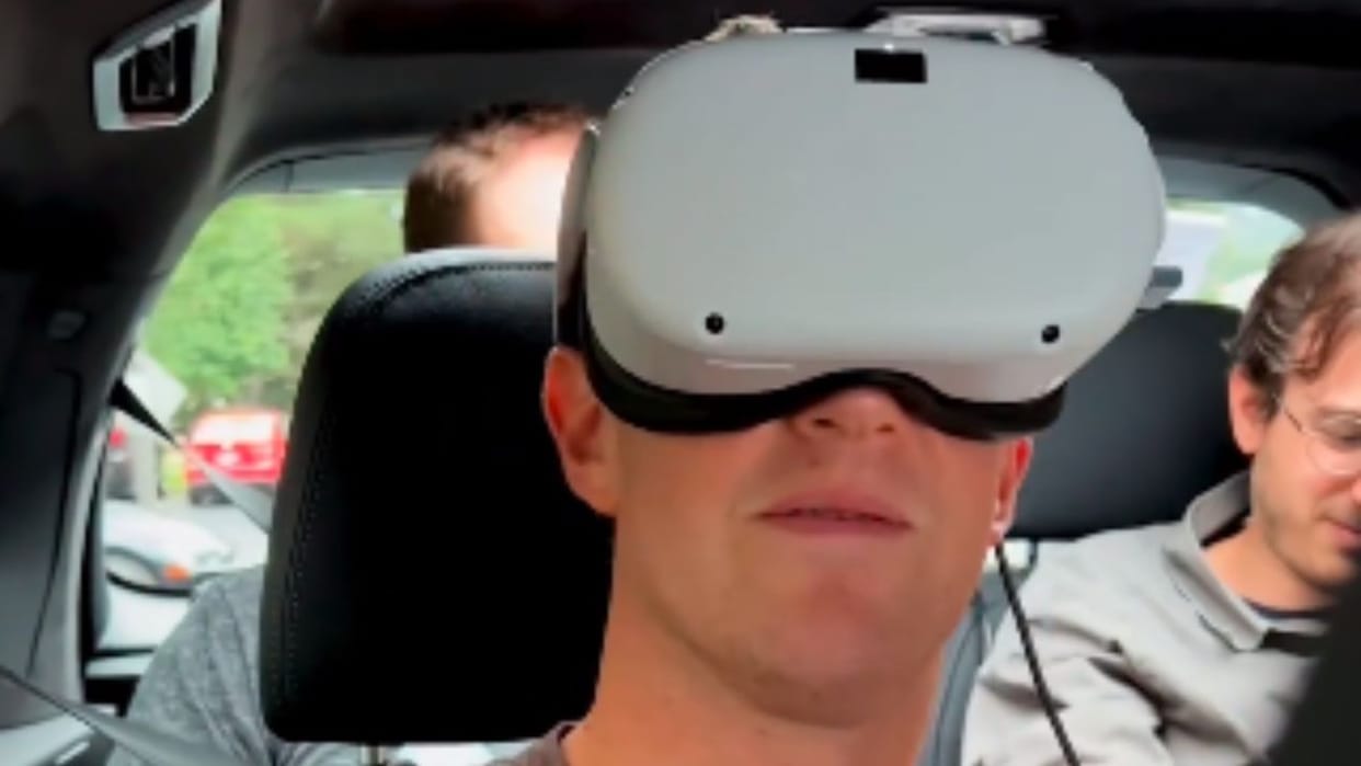 technology will change the experience of traveling in a car, mark zuckerberg and BMW are doing special work