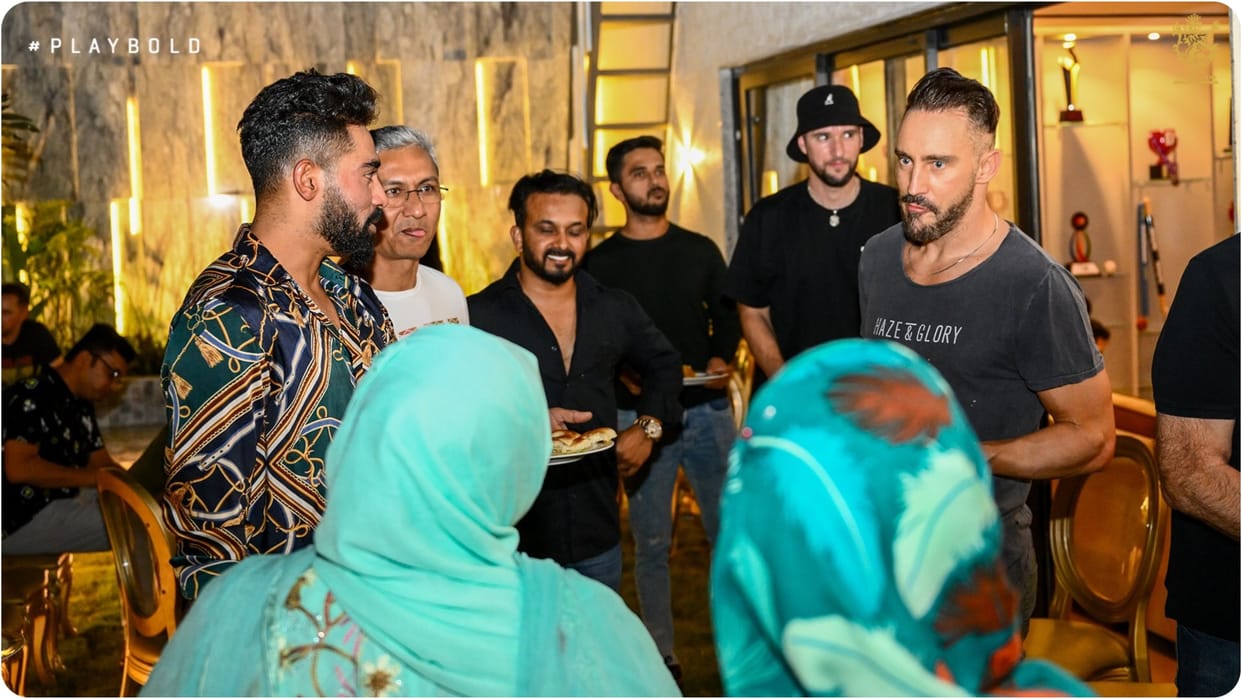 Mohammad Siraj Hyderabadi mutton biryani Party with RCB Teammates at new house