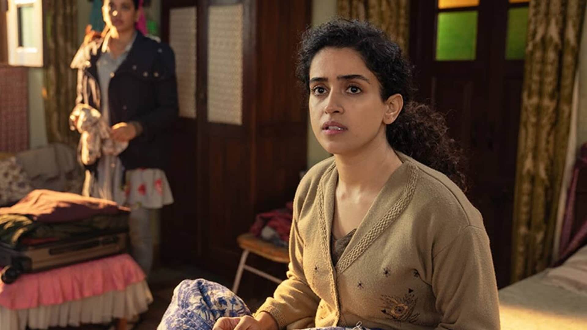 Kathal actress Sanya Malhotra Last Five Release Film Report Card Love Hostel hit the first case Ludo