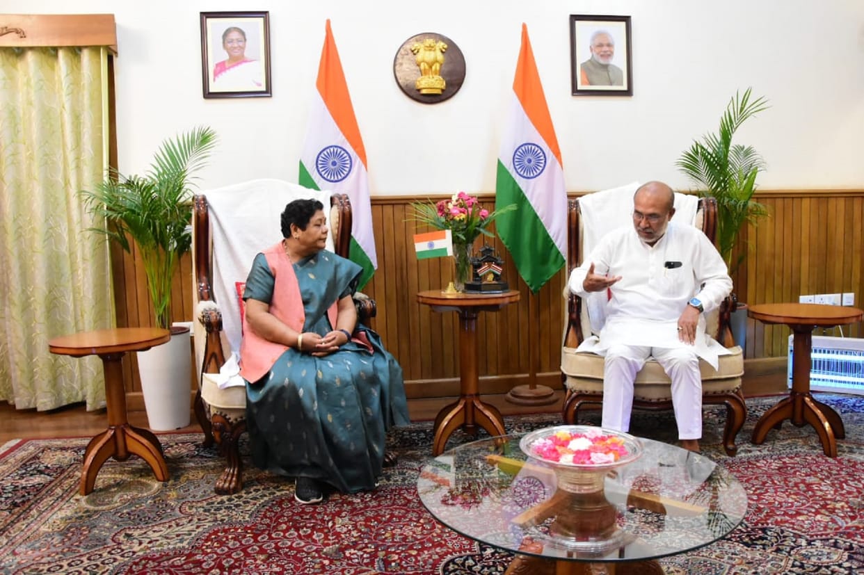 Manipur Violence: CM meets Governor, Internet ban extended for five more days in Manipur