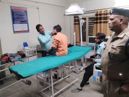 ट्रैक्टर ट्रॉली पलटने से हादसा