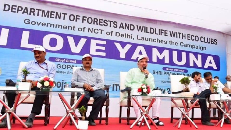 Delhi government starts I love Yamuna campaign