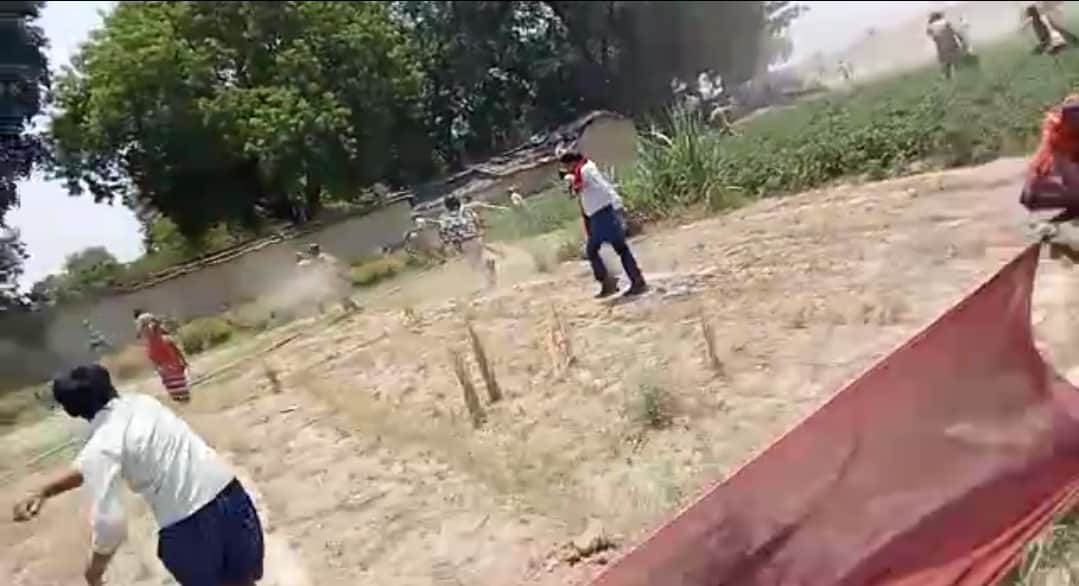 stone pelting on police and lathicharge on farmers in varanasi why situation worsened