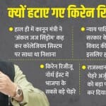 Cabinet reshuffle: Kiren Rijiju
